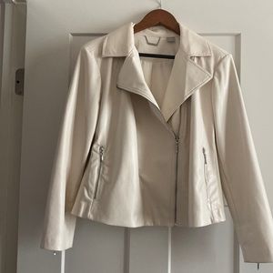 Chico’s moto jacket in size 2P